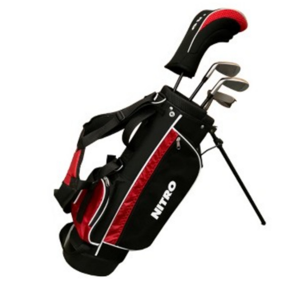 Nitro Blaster Junior 6 Pc Golf Set with Stand & Bag Ages 3-6 *BRAND NEW IN BOX*